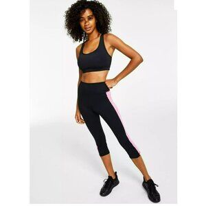 IDEOLOGY  Colorblocked Cropped Leggings, SZ L, NWT